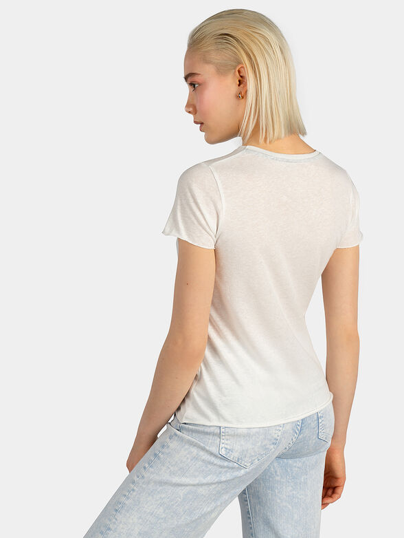 CAT Linen t-shirt - 2