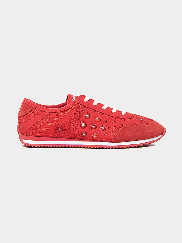Embroidered sneakers  - 1