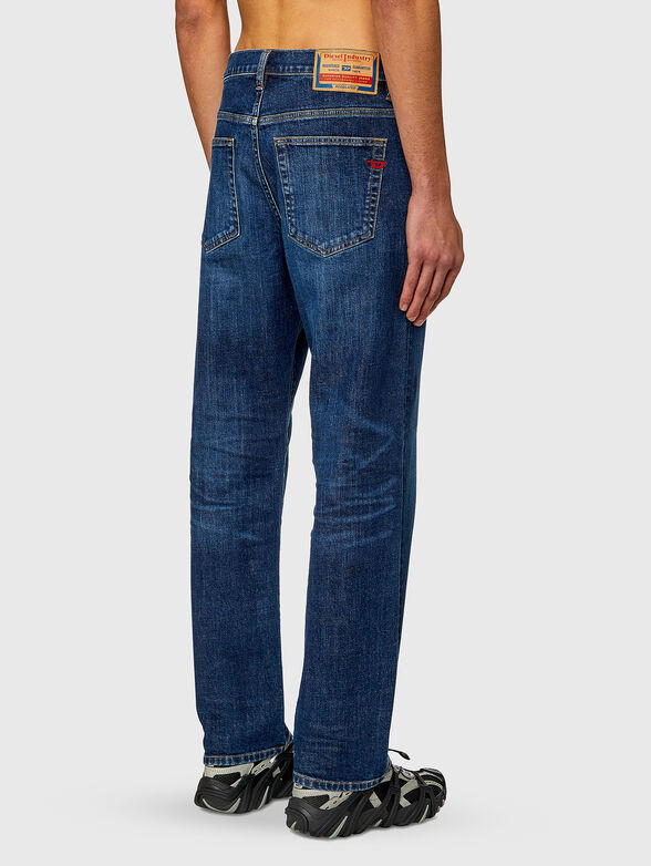 Dark blue jeans with logo details - 2