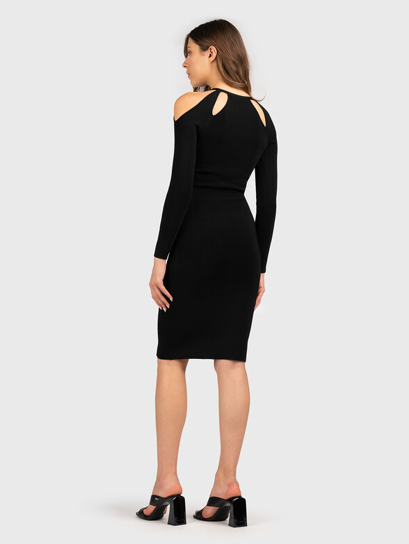 Slim dress with cut-out details - 1
