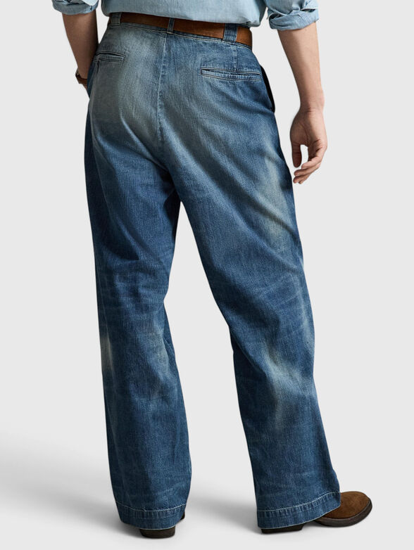 Faded straight leg jeans - 2