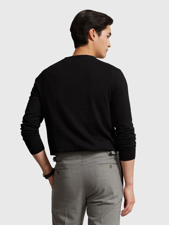 Slim fit cotton jumper - 3