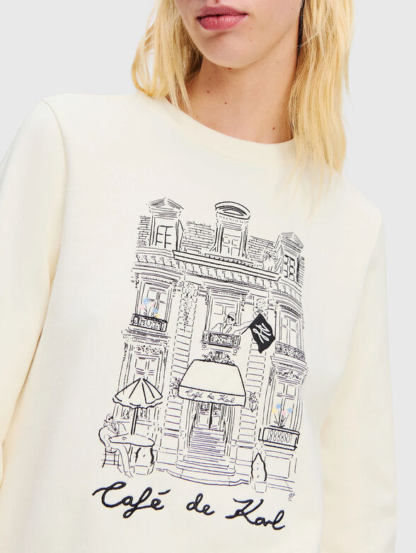 KARL LAGERFELD X JORGE PARRA sweatshirt - 4