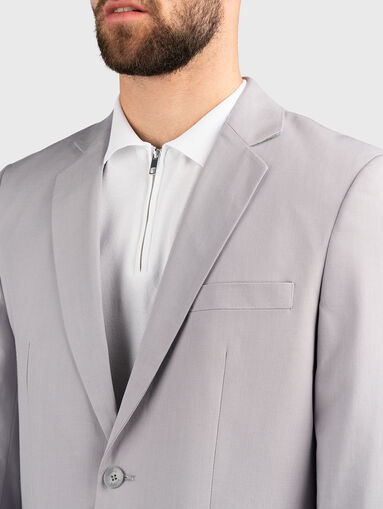 CORA light grey jacket  - 5
