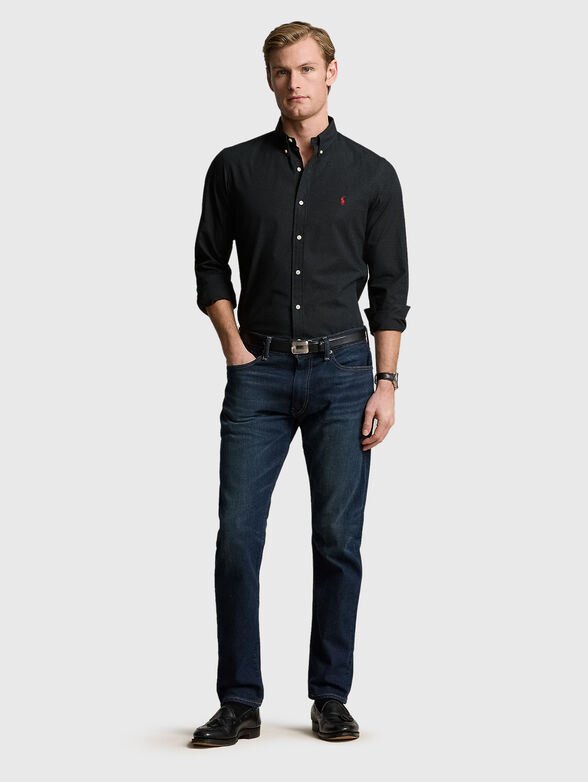 Black shirt with logo  - 2