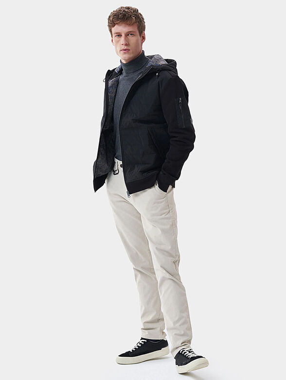 Black jacket with hood - 6