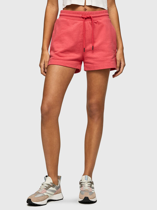 WHITNEY shorts in coral color