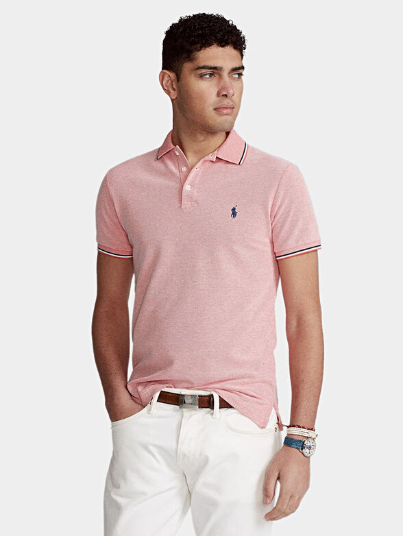 Pink polo-shirt - 1