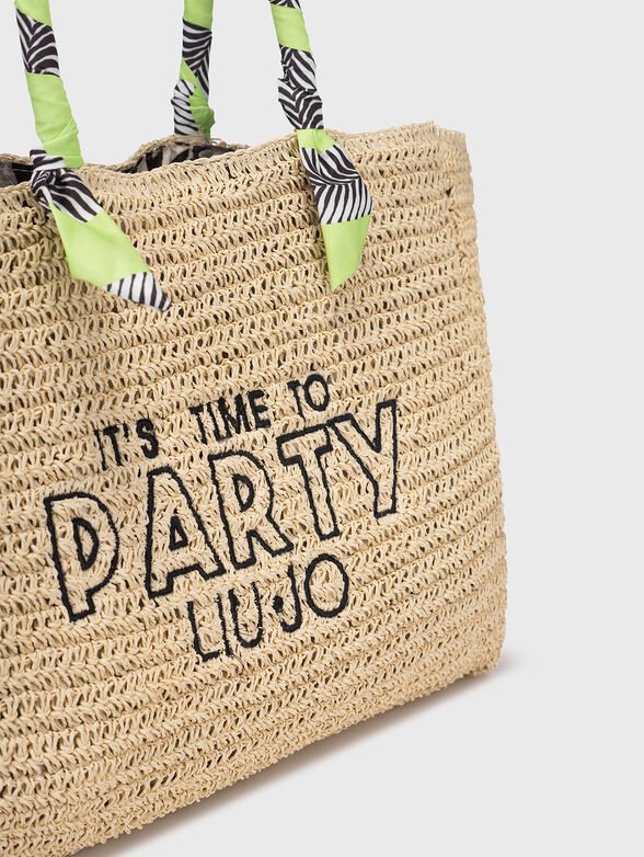 Large bag with contrasting lettering - 5