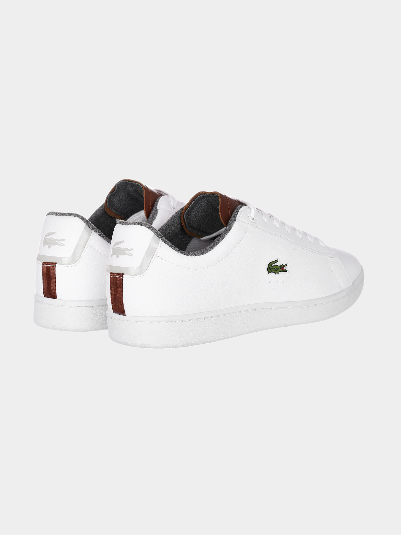 CARNABY EVO 318 Black leather sneakers brand LACOSTE Globalbrandsstore en