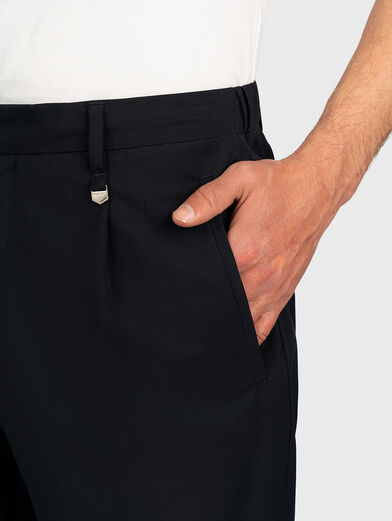 Short pants in dark blue color - 2