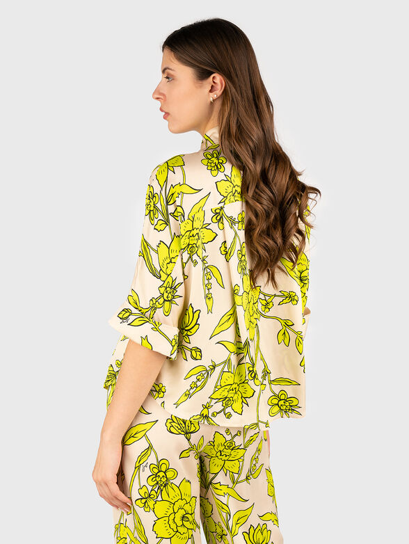 Shirt with floral print - 3
