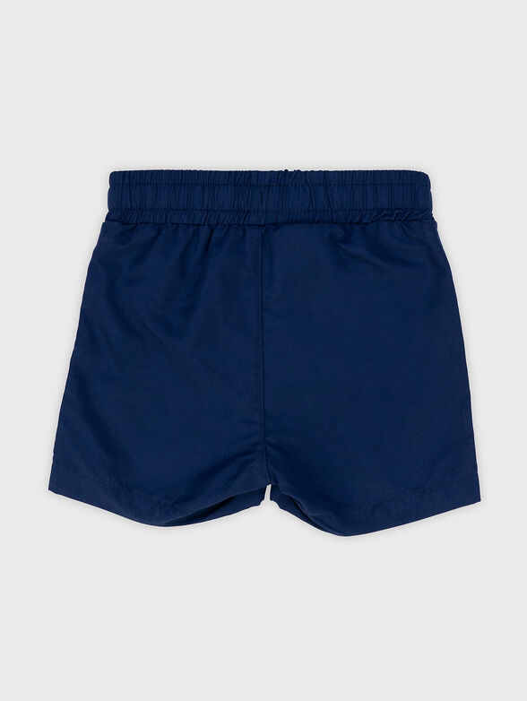 LENTINI shorts with print and logo - 2