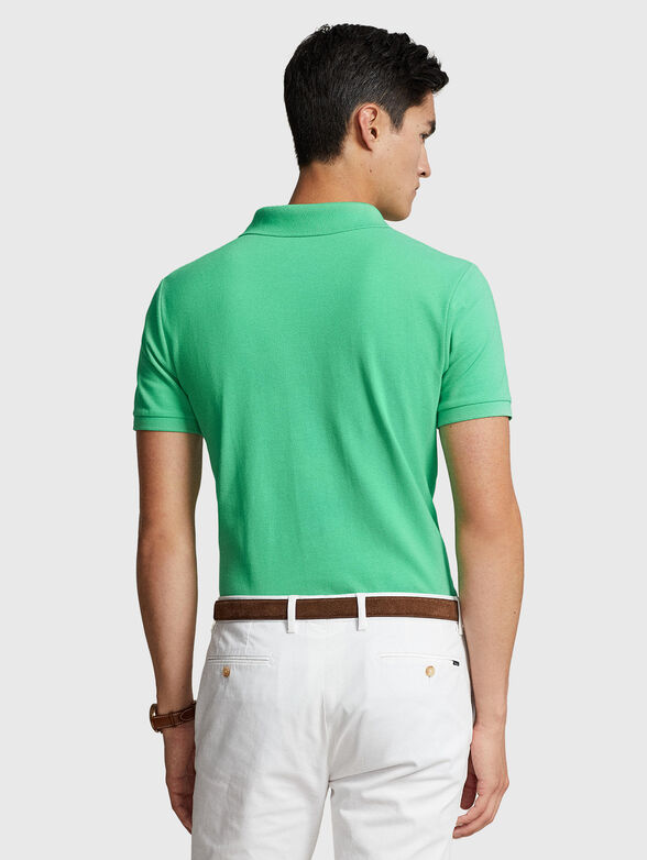 Green Polo-shirt with embroidery - 3