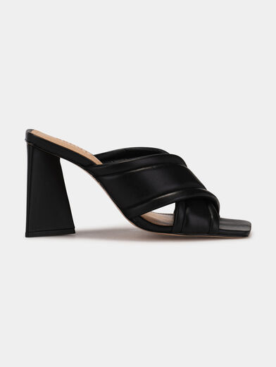 Black heeled sandals - 1