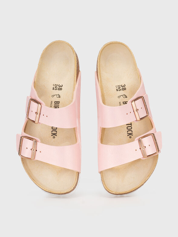 ARIZONA slippers  in light pink color - 6
