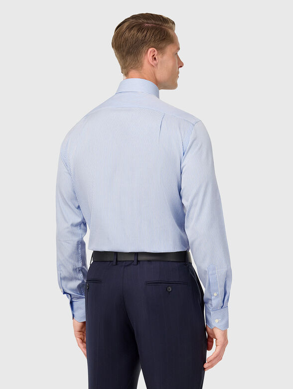 Cotton shirt with stripes  - 3