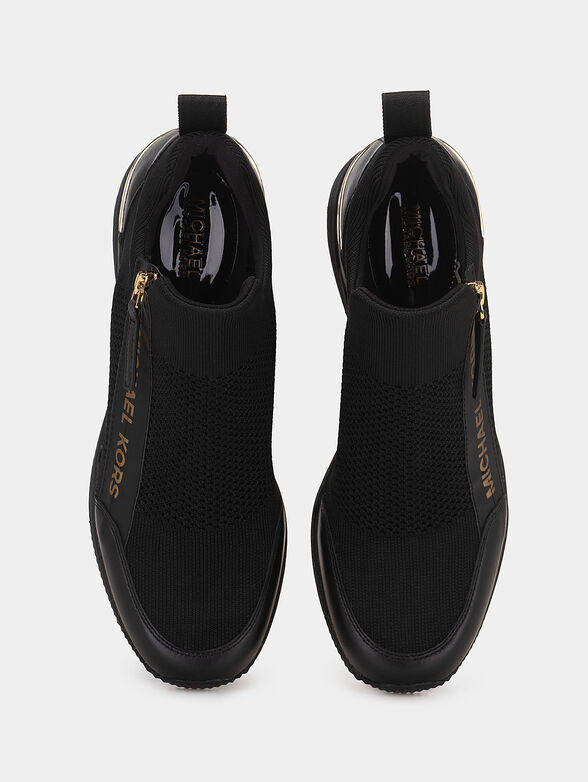 Logo sneakers with wedge - 6
