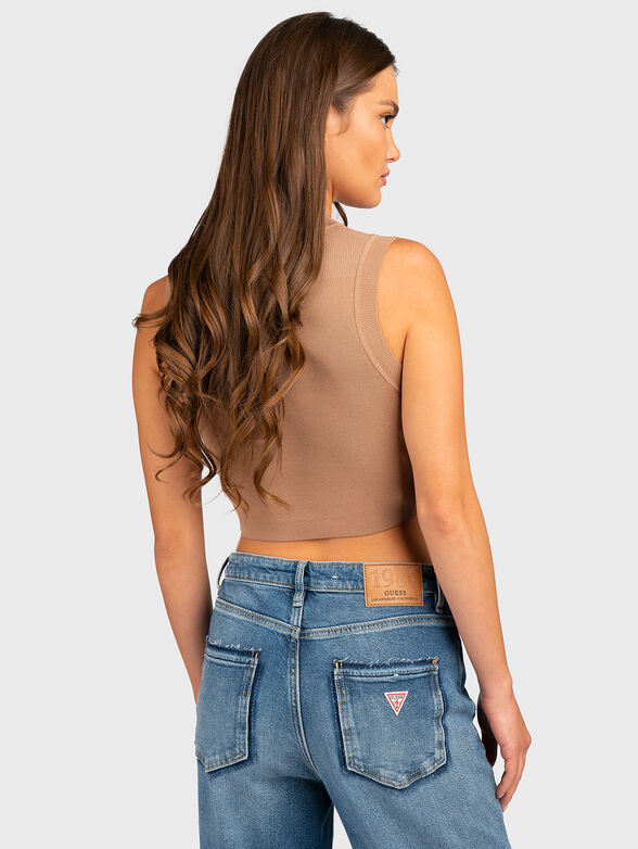 ALEXIA top with rhinestone detail - 3