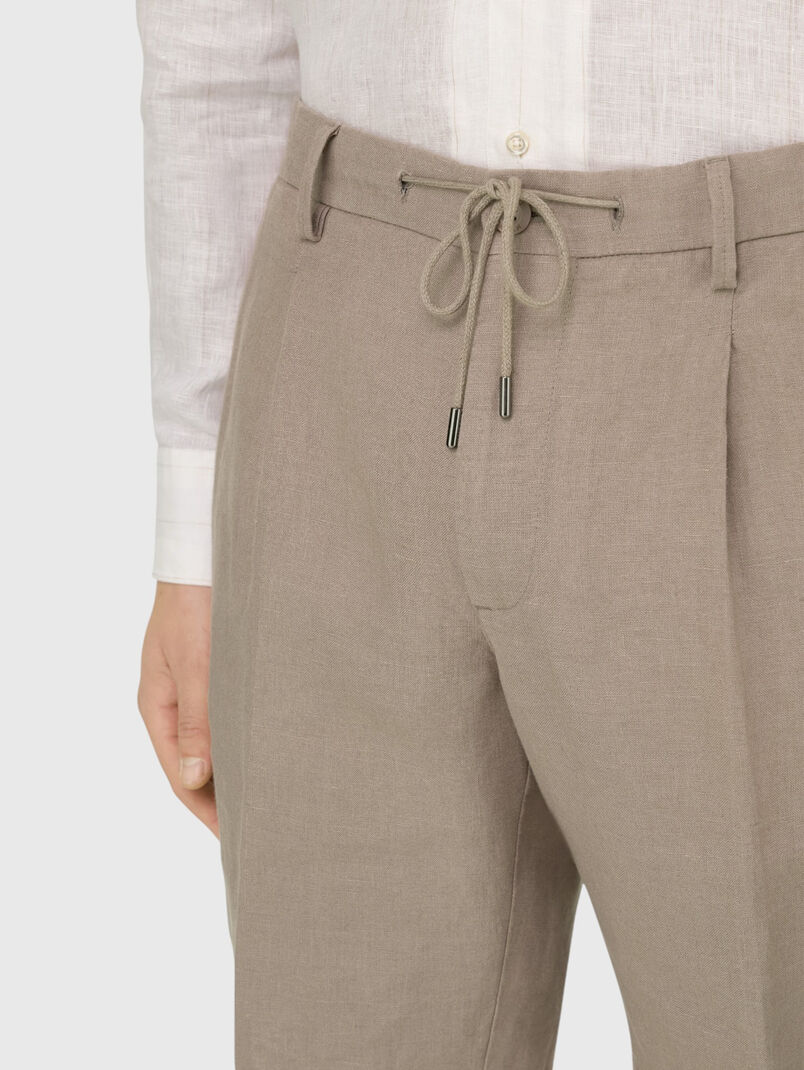 Linen shorts - 3