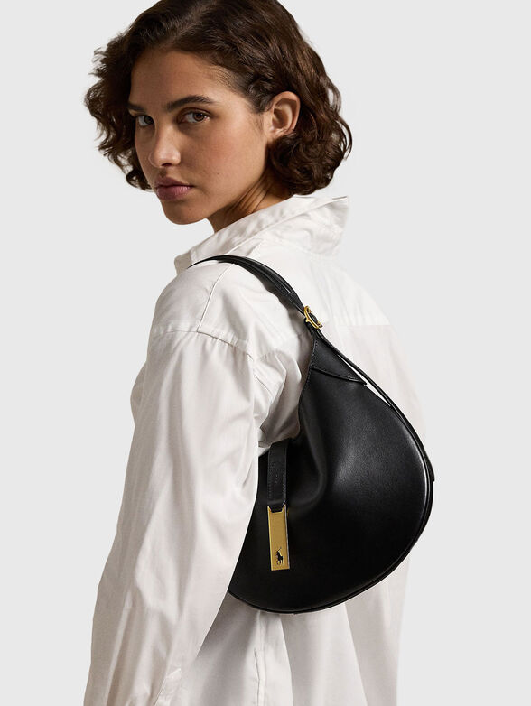 Leather bag with long strap - 3