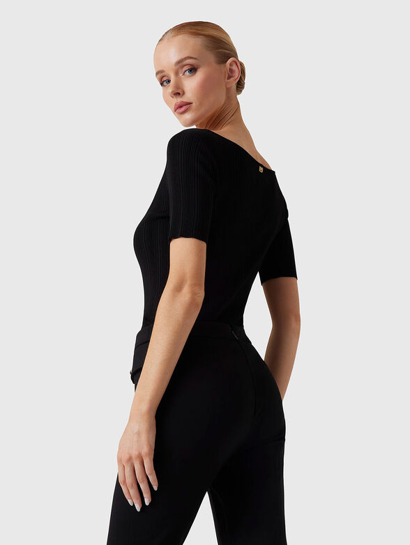 KATHLEEN blouse with V-neck - 3