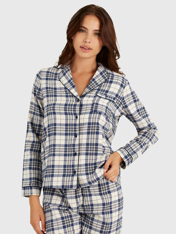 CAT PUCCINO pyjamas set with checked print - 4