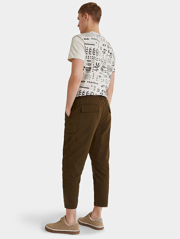 Brown shortened pants - 5