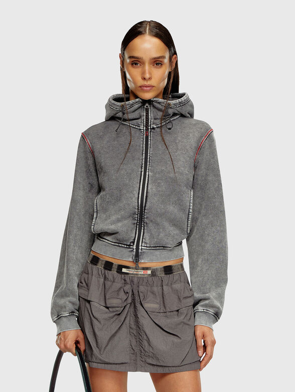 AWST-ABIRA-HT44 hoodie with zip - 1