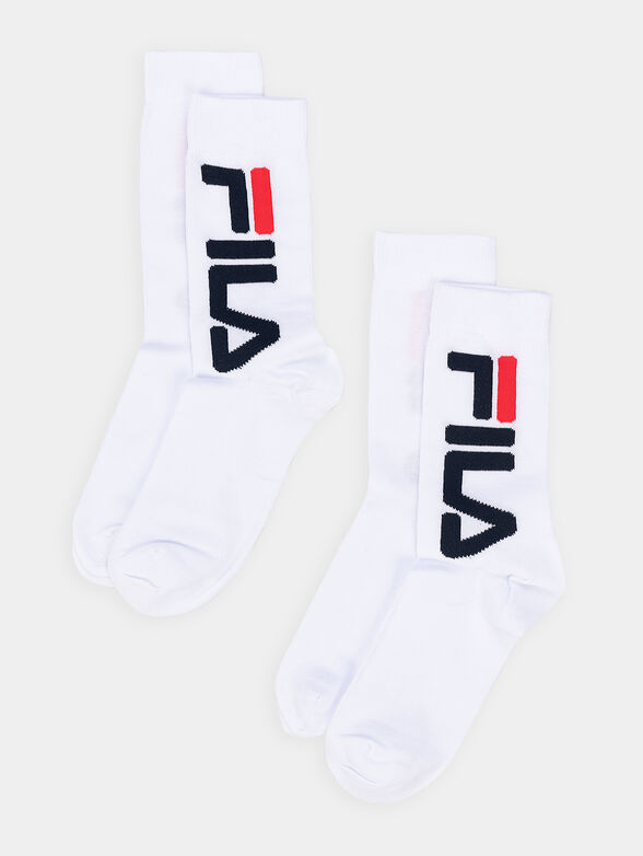 Set of two pairs of socks with logo - 1