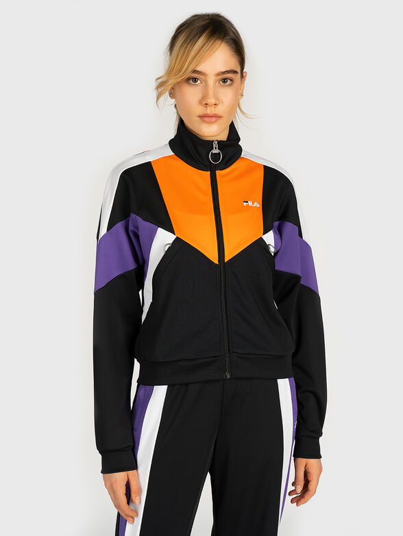 BECCA Sweatshirt with contrasting details - 1