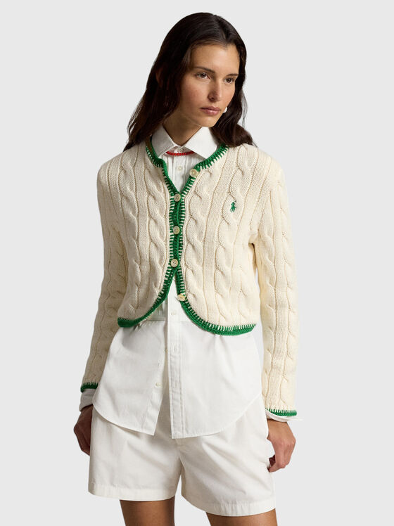Cotton cardigan - 1