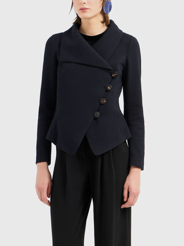 Blazer with wool blend - 1