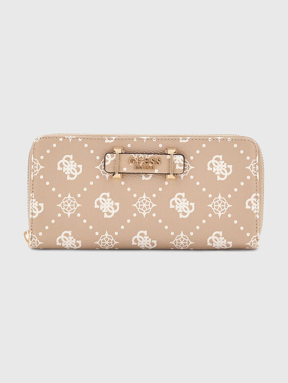 SILIA wallet with 4G print - 1