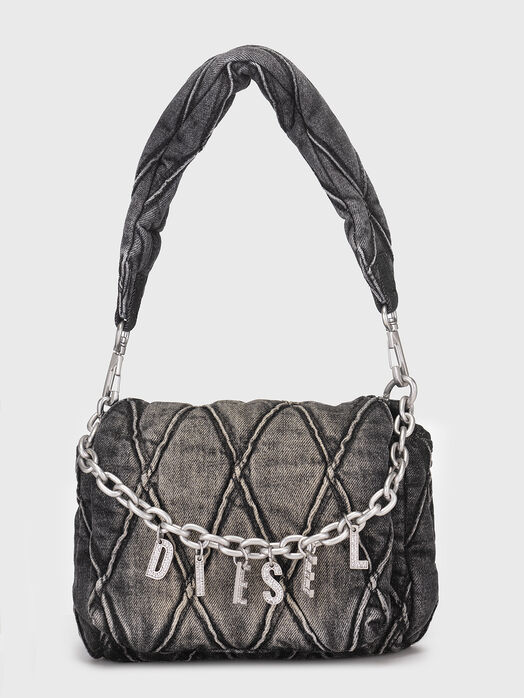 Bag with denim texture