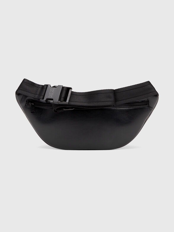 Black belt bag with logo accent - 2