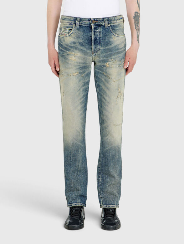 Slim jeans with washed effect - 1
