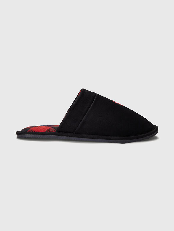 Home slippers with logo embroidery - 0