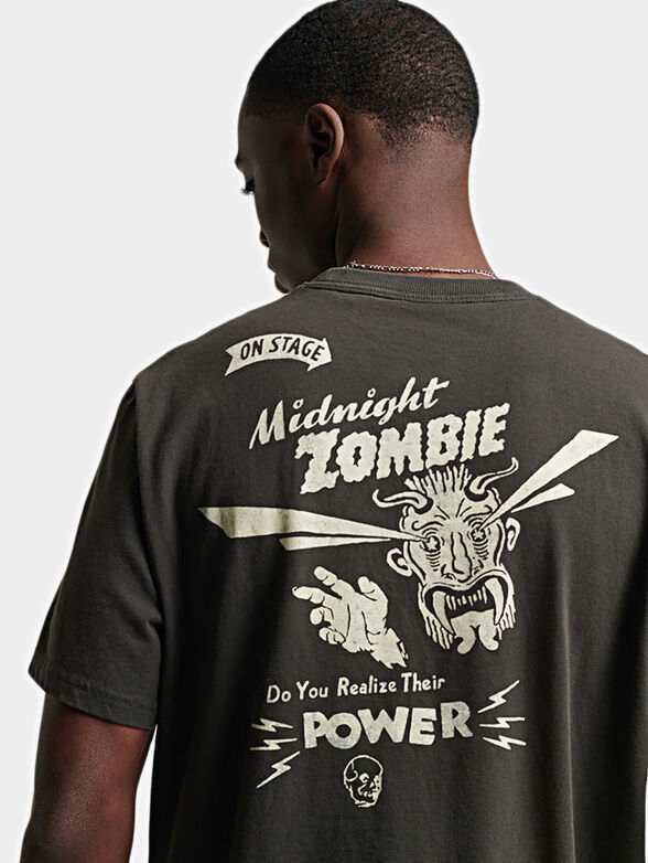 T-shirt in black color - 3