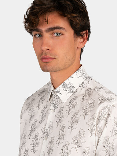 Floral print shirt - 4