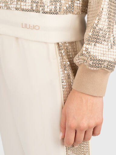 Black jacket with sequins - 5