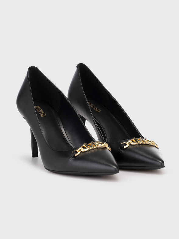 TIFFANIE heeled leather shoes - 2
