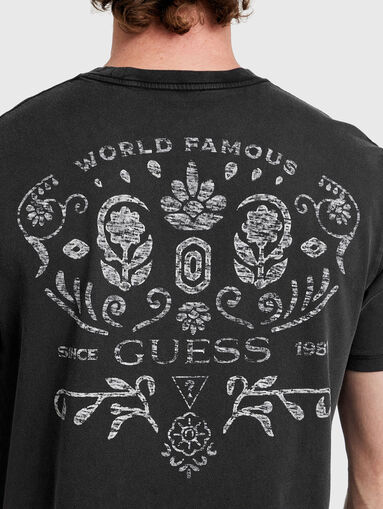 T-shirt with accent print on the back - 5