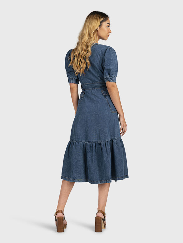 Long denim dress - 2