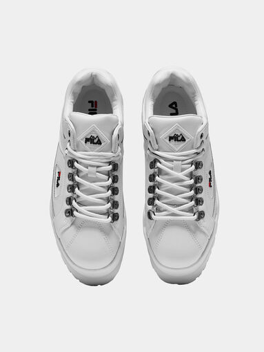 TRAILBLAZER Wedge platform sneakers in black color - 5