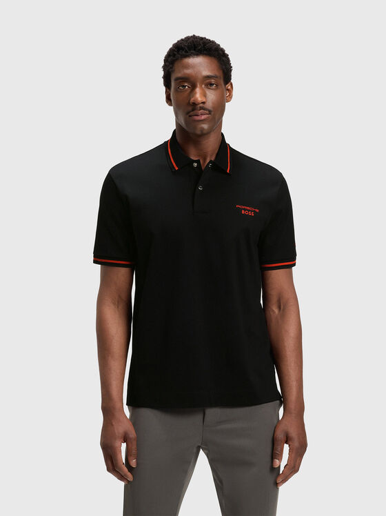 PORSCHE X BOSS cotton polo shirt - 1