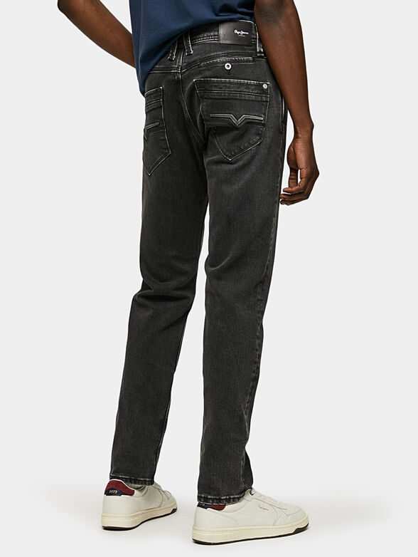 SPIKE dark grey jeans - 2