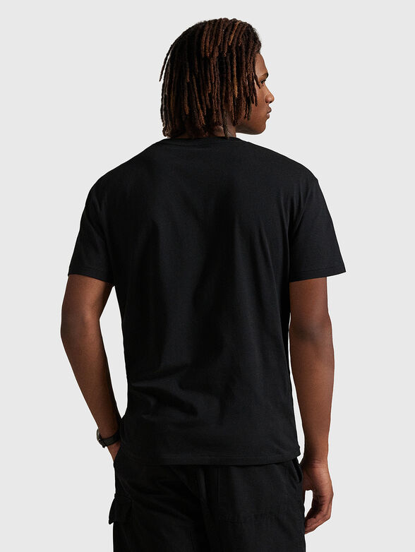 Cotton T-shirt with logo - 3