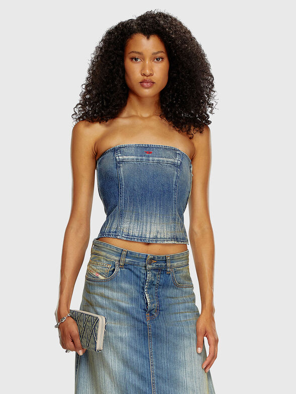 DE-VILLE denim top - 1