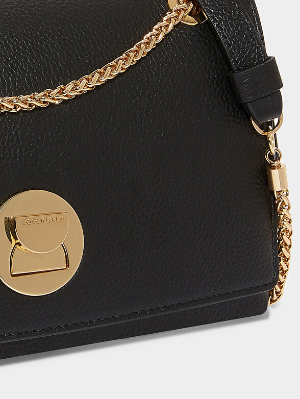 LIYA MEDIUM Black leather bag - 2